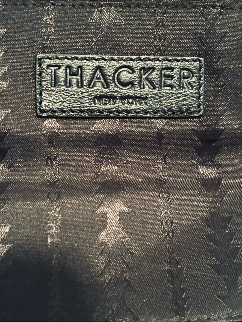 NWOT Thacker New York | Julia Zip-Around Wallet | Black Leather - Picture 8 of 10